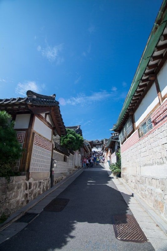 北村韩屋村夏日小巷